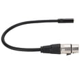 thumbnail image 2 of 3.5MM Female To XLR Female Audio Adapter Cable Zinc Alloy Interface Patch Cord, 2 of 8