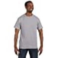 thumbnail image 2 of Hanes Mens Tagless 100% Cotton T-Shirt, Small, Oxford Grey, 2 of 3