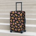 thumbnail image 5 of Uemuo Rose Flower Bear Printed Washable Luggage Cover - Fashion Suitcase Protector Fits 18-32 Inch Luggage -Medium, 5 of 9