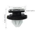 thumbnail image 5 of 30 Pack A-Pillar Trim Clips for Compatible Vehicles 2011-2019 Windshield Molding, 5 of 7