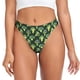 thumbnail image 1 of Fotbe Broccoli 3 Tanga Sin Costuras para Mujer con Estampado – Panties Invisibles, Transpirables y Cómodos para Uso Diario-4X-Large, 1 of 6