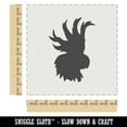thumbnail image 2 of Parrot Head Bird Solid DIY Cookie Wall Craft Stencil - 9.0 Inch, 2 of 5