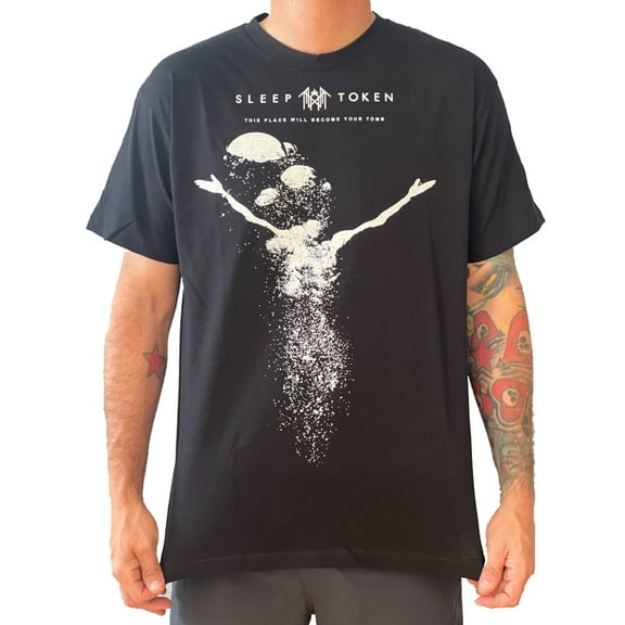 Sleep Token Underwater Tomb Premium Oversized Men's T-Shirt Black