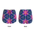 thumbnail image 3 of Pofeuu Bright Turtles Print Women's Athletic Shorts Running Workout Shorts Tummy Control Quick Dry Gym Shorts with Pockets Double layer sports shorts-X-Large, 3 of 7