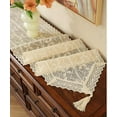 thumbnail image 2 of Macrame Long Table Runner Crochet Table Runners Rustic Farmhouse Table Decoration, 2 of 3