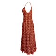 thumbnail image 4 of Vestido George Talla M Escote Cruzado Estampado Terra, 4 of 4