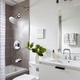 thumbnail image 3 of Wowow Single Handle 5-Spray Shower Faucet 1.8 GPM with High Pressure Balance, Corrosion Resistance in Polished Chrome, 3 of 8