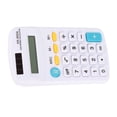 thumbnail image 4 of Pequeñas Mini Calculadoras De Mano De 8 Dígitos Con Pantalla LCD, Botón Sensible, Batería Solar, Doble Potencia Para Oficina, Escuela, Negocios, 4 of 7