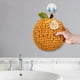thumbnail image 4 of Toalla de Mano con Forma de Bola de Frutas y Lazo para Colgar | Suave y Absorbente, 17 X 17 Cm, Decorativa para Cocina y Baño | Paquete de 1, 4 of 5