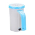 thumbnail image 2 of Reduced Price,Automatic Dog Paw Cleaner, Removable Lid Paw Wash, Motorized Foot Cleanser, Stainless Steel Handle, For Grooming, Sensitive Paws, Easy Cleaning, Pet Hygiene Tool | Plastic, Blue, 2 of 7