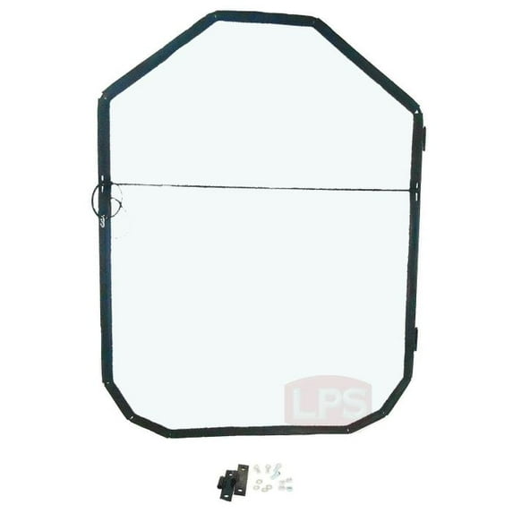 BC9L1Z05-RD Bobcat T750 Compact Track Loader, Vinyl Replacement Door with Hinges