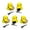 E, variant on Soumake 5Pcs Little Yellow Duck Decor Hairpin Cute Plush Duck Hair Clip Girl Spring Hair Pin Headdress Funny Christmas Gift Fashion
