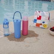 TAL 24oz Stainless Steel Hudson Paracord Handle Water Bottle, Blue