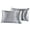 Silver, variant on EazyTech King Size Silk Pillowcase 2 Pack 20x36 Inches with Envelope Closure for Hair & Skin Care, Fade-Resistant, Luxury Satin Feel Silver