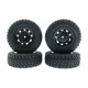 thumbnail image 4 of NEMACIONES de CAR RC 4 Piezas, actualizar neumáticos de rueda de goma para MN90, MN91 MN98 MN99S 1/12 CAR RC, 4 of 9