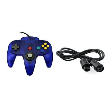 2 pack Classic Retro N64 Bit USB Wired Controller for PC - Gray+Gray ...