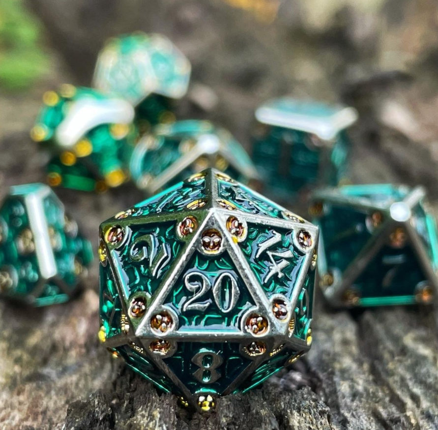 DnD Dice | Dungeon Delve - Trickster | Norse Foundry