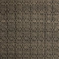 thumbnail image 1 of Ahgly Company Machine Washable Indoor Square Abstract Dark Almond Brown Area Rugs, 5' Square, 1 of 7