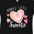 thumbnail image 4 of Inktastic Nana's Little Sweetie with Pink Heart Cookie Boys or Girls Toddler T-Shirt, 4 of 5