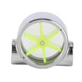thumbnail image 1 of Water Flow Indicator - Tungsten Alloy G1/4" Female To Female Thread Water Cooling Flow Meter Sensor, 1 of 5