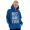 thumbnail image 3 of Best Aunt Ever Cute Favorite Auntie Women Plus Size Graphic Pullover Hoodie Brisco Brands 3X, 3 of 4