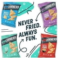 thumbnail image 3 of PopCorners Popped Corn Chips, White Cheddar, 7 oz Bag-3Pack, 3 of 5
