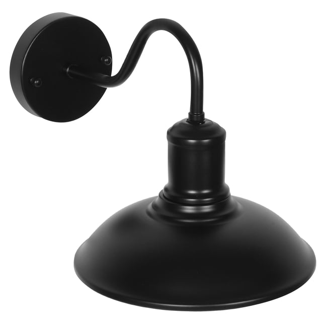 Aplique de pared para exteriores de hierro Vintage, lámpara impermeable para porche, lámpara montada en la pared, lámpara para balcón, pasillo, porche