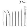 thumbnail image 6 of PAMINGONO 9 in 1 Braiding Tools Set with Weaving Needle Silver Metal Utensil for DIY Crafts, 6 of 8