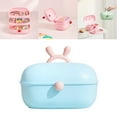 thumbnail image 4 of HILABEE Boîte de Rangement pour Accessoires pour Cheveux d'Enfants, Pinces à Cheveux Bleues, 4 of 9