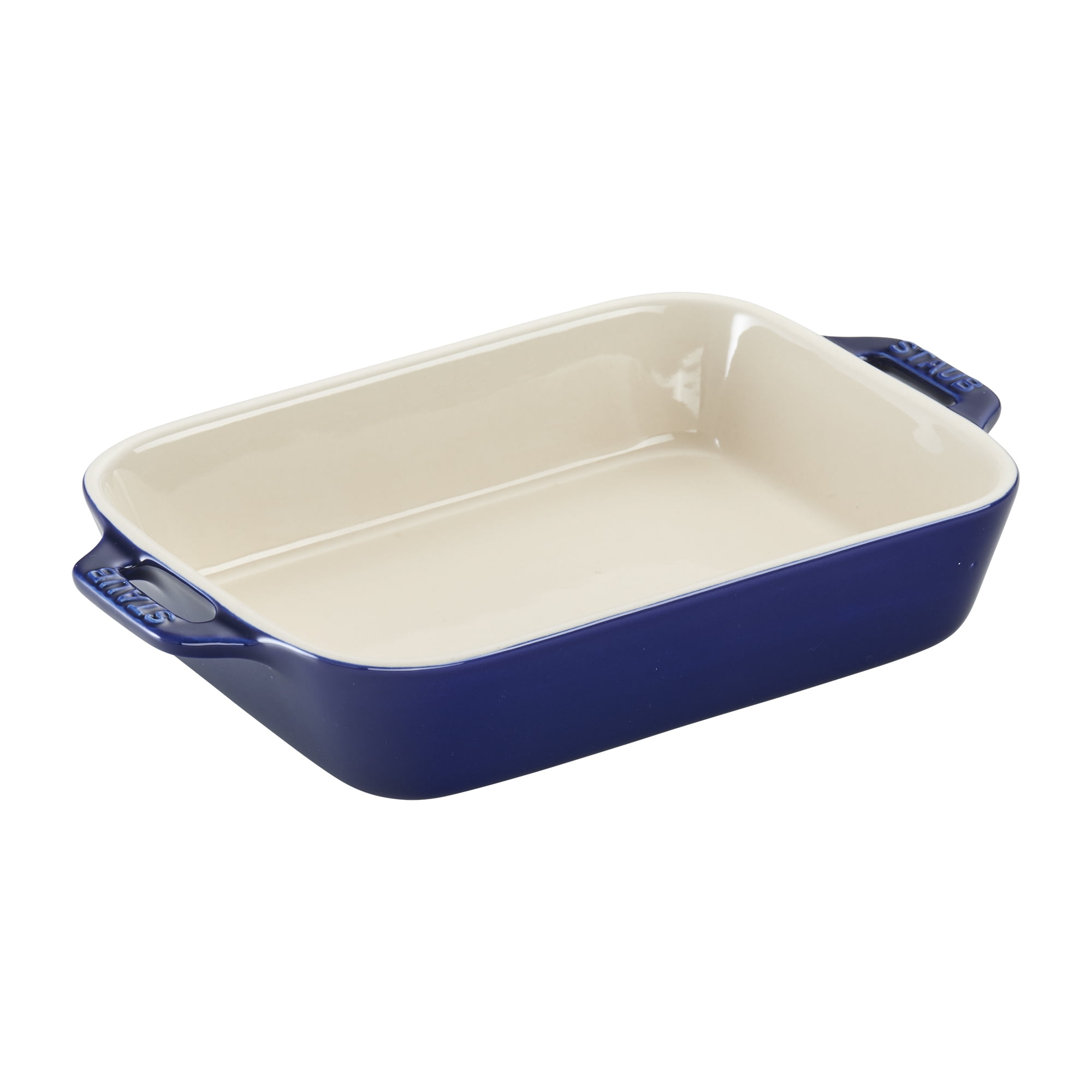 Staub Ceramic 7.5" x 6" Rectangular Baking Dish Dark Blue