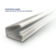 thumbnail image 6 of Wire Trak Wire Management Kit, 1" x 1/2" Peel and Stick Adhesive Raceway, 54", 6 of 11