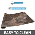 thumbnail image 2 of Drymate Pet Bowl Placemat, Dog & Cat Food Feeding Mat - Absorbent Fabric, Waterproof Backing, Slip-Resistant - Machine Washable/Durable (12” x 20”) (Abstract Lines Grey), 2 of 4