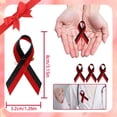 thumbnail image 2 of LPSSTORE Awareness Heart Intertwined Bow Pin Badge Ribbon Memento 100PCS for Men Women, 2 of 7