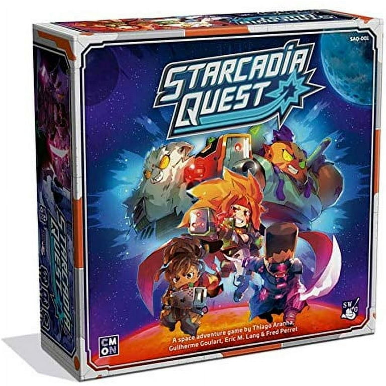 CMON Starcadia Quest Board Game | 2-4 Players | Science