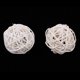 thumbnail image 3 of 12 Piezas de Mimbre Decorativo de Ratán 7 Cm Florero Relleno Ornamento DIY , , 7cm blanco, 3 of 9