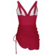 thumbnail image 5 of Trajes de Baño para Mujeres Vestido de Baño Malla Sheer Sarong Envuelve, Poliéster con Sostén Extraíble Almohadilla para la Playa Piscina Verano, 5 of 8