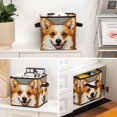 thumbnail image 6 of Pixel Dog Foldable Toy Box Cube Organizer with Handle, 10.8"x10.5"x10.6", Large Capacity Toy Storage Bin, 6 of 6