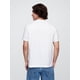 thumbnail image 2 of GAP Camiseta de Punto con Logo Gráfico para Hombre Blanca XL, 2 of 4