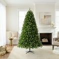 thumbnail image 2 of Treetopia 8ft Pre-lit Virginia Fir Artificial Christmas Tree with LED Candle Clear Lights, 2 of 6