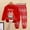 Rouge2, variante sur DuoJiaJ Vêtements de Nuit pour Tout-Petits Garçons et Filles Pyjamas à Manches Longues Tenue de Maison Automne Vêtements de Nuit Confortables pour Garçons Doux 3-6 Mois