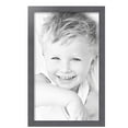 thumbnail image 2 of ArtToFrames 14" x 23" Tungsten Picture Frame, 14x23 inch Gray MDF Poster Frame (WOM-4640),  Pack, 2 of 8
