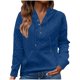 thumbnail image 2 of HongQid Womens Hoodies Hooded Sweatshirt Loose Casual Long Sleeve Drawstring Pullover Tops, 2 of 6