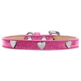 thumbnail image 4 of Dog, Puppy  Pet Widget Ice Cream Collar, "Silver Heart", 4 of 10