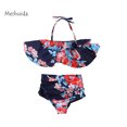 thumbnail image 3 of Honganda Mommy and Me Matching 2PCS Bikini Set, Family Swimsuit, 3 of 4