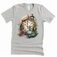 thumbnail image 2 of Alice in Wonderland Shirt, Magic Kingdom Mad Tea Party Shirt Graphic Design Tee Tops (Grey-2X Large), 2 of 5