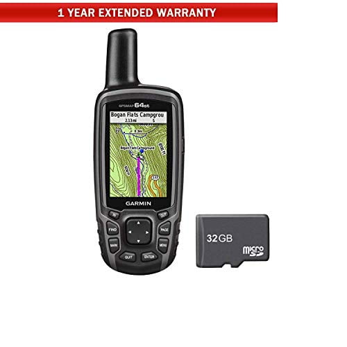 Garmin GPSMAP 64st Worldwide Handheld GPS with1 Yr. Birdseye