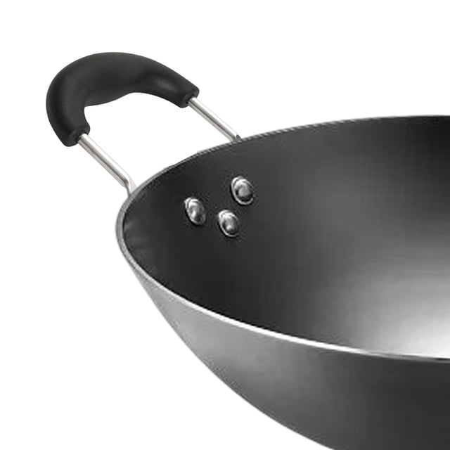 Agarre de duradero Mango Desmontable Cómodo Práctico Sartén Oreja Wok Mango para piezas de utensilios de cocina Utensilios de cocina perfecl Mango lateral