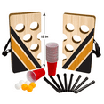 thumbnail image 4 of Portable Cup Pong, Outdoor Toss Game Set, for All Ages, by MinnARK, 4 of 7
