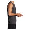 thumbnail image 3 of Mens PosiCharge Competitor Polyester Tank Iron Grey X-Large, 3 of 8