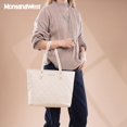 thumbnail image 2 of Bolso de mano Montana West acolchado grande de cuero vegano para mujer, 2 of 6